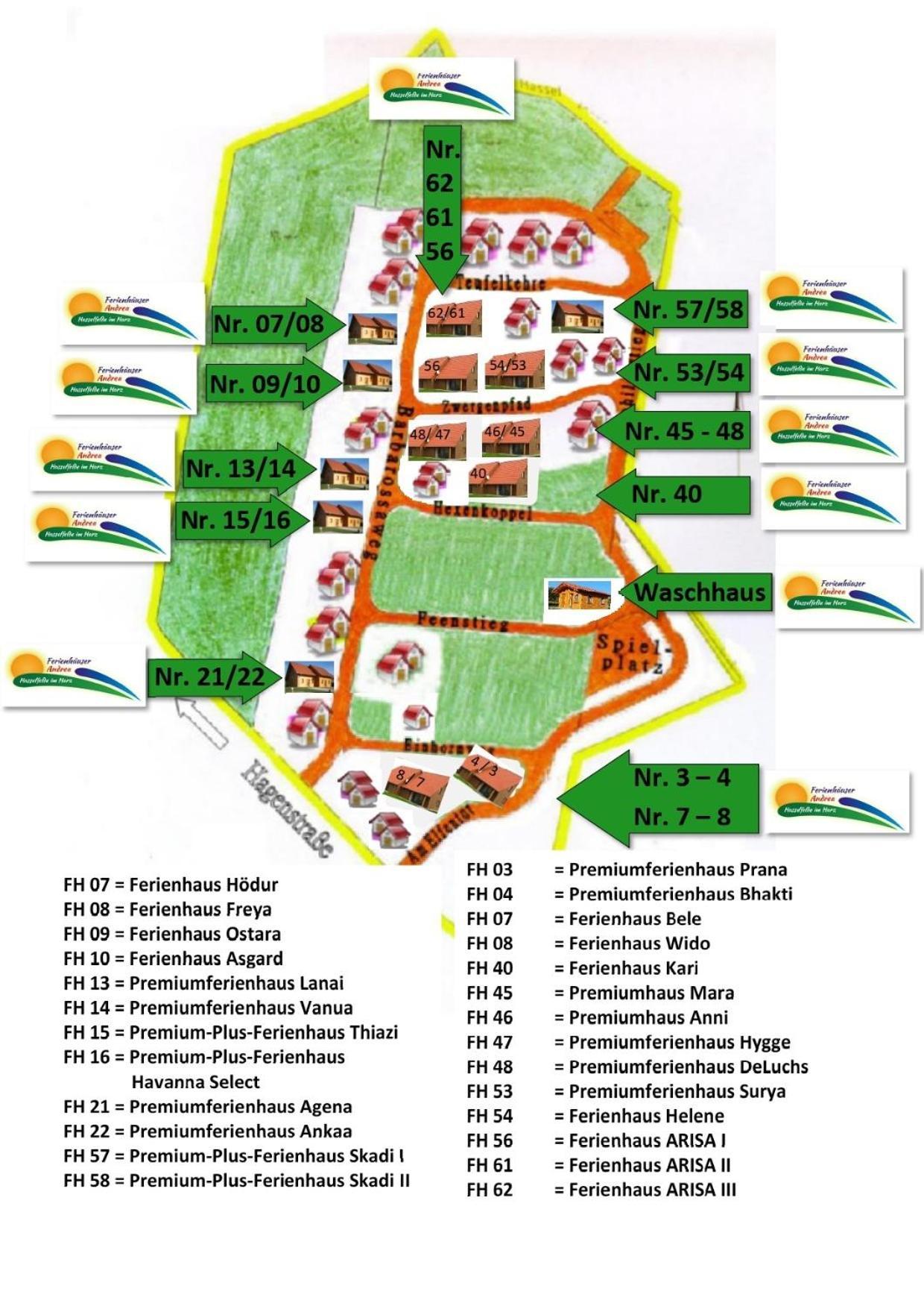 Premiumferienhaus Bhakti 哈瑟尔费尔德 外观 照片